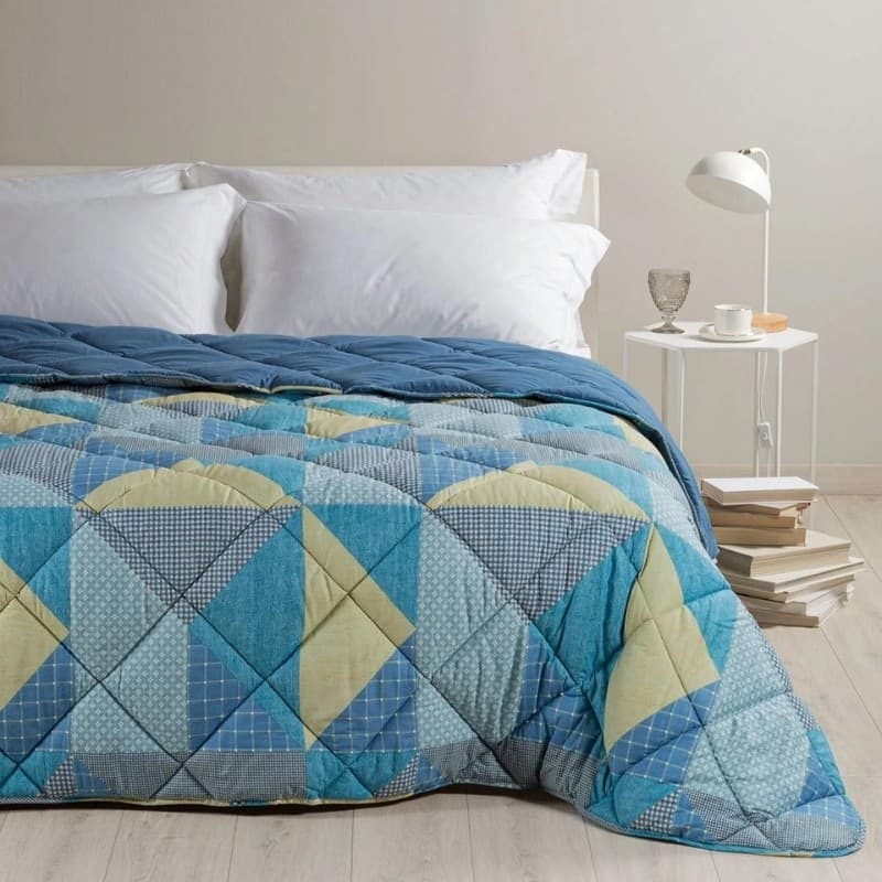 Trapunta invernale varie misure Caleffi Denim blues in Trapunte e copriletti Collezione Casa - Trebisacce, commercioVirtuoso.it
