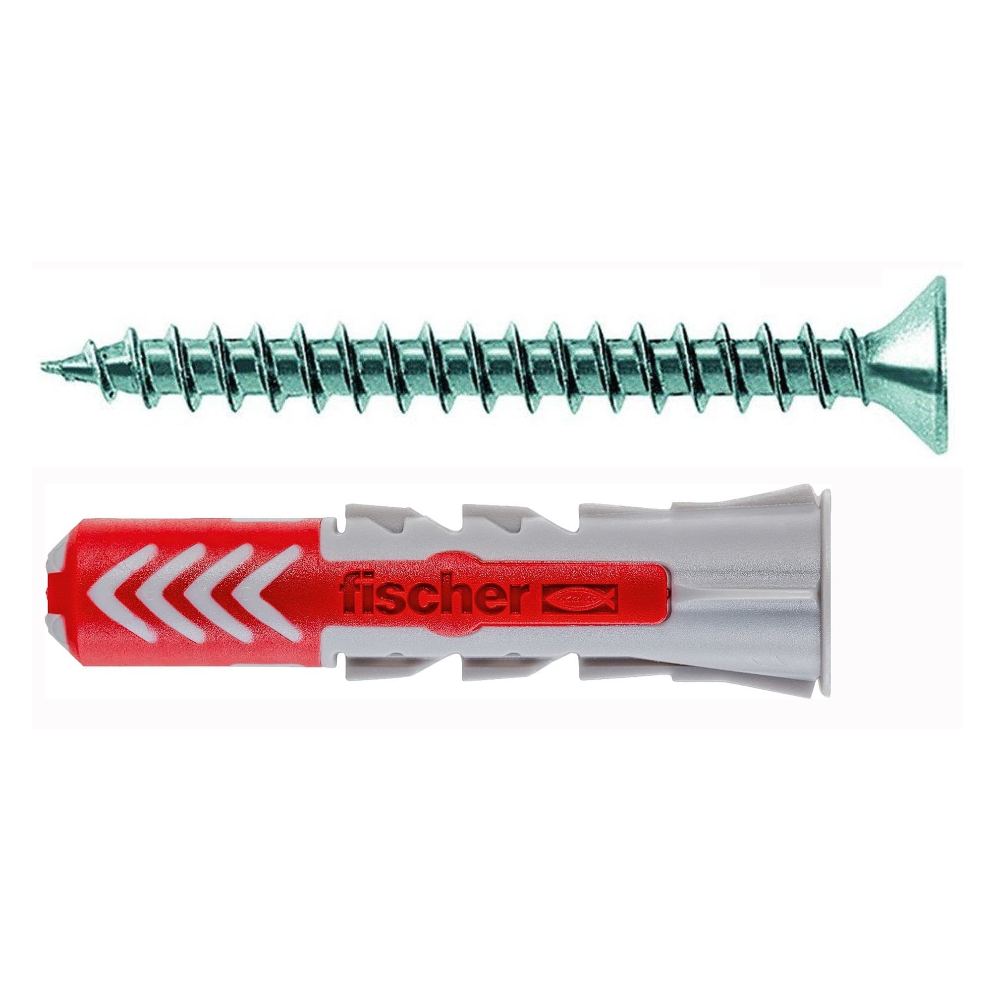 Fischer Duopower 5S tassello nylon con vite da 5mm - 10pz