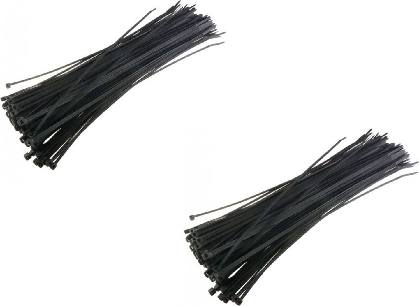 FASCETTE AUTOSERRANTI NYLON NERE MM.2,5x100 CABLAGGIO CAVI FERR 89784 -- PZ 200 in prodotto EuroStore07 - Alatri, commercioVirtuoso.it