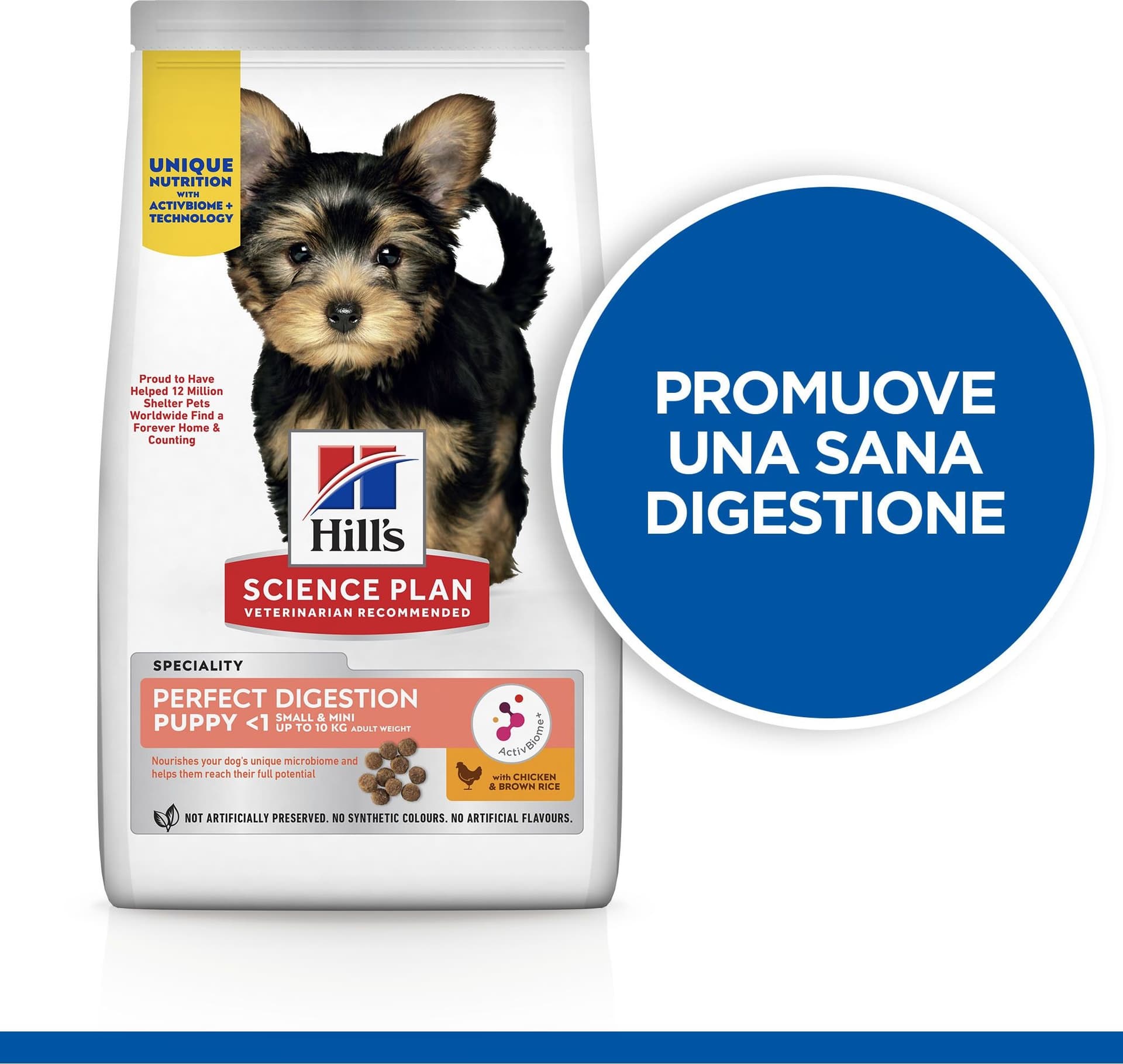 Hill's Perfect Digestion secco Cani Puppy Mini pollo 1,5 kg in Secco 101 Market - Poggibonsi, commercioVirtuoso.it