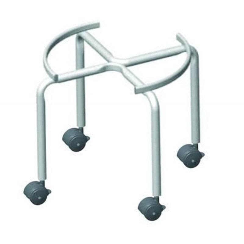 PIEDISTALLO ø CM 38 CON RUOTE PER FUSTO OLIO LT 50 --- FER 311847 in prodotto EuroStore07 - Alatri, commercioVirtuoso.it