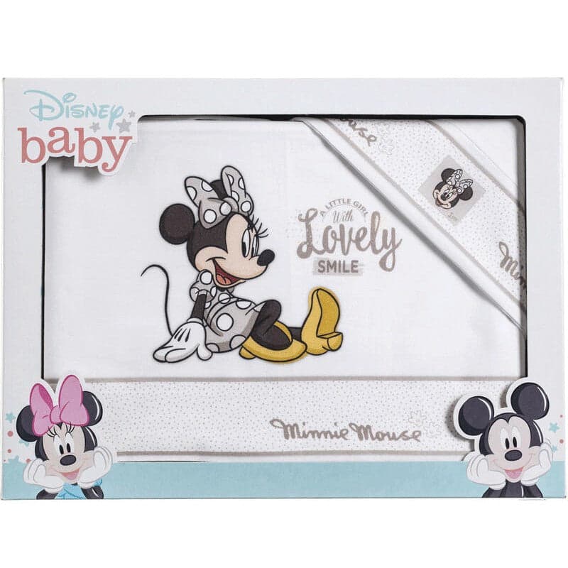 Lenzuola culla Minnie Mouse lovely neonato Disney in Lenzuola da lettino con sbarre Collezione Casa - Trebisacce, commercioVirtuoso.it
