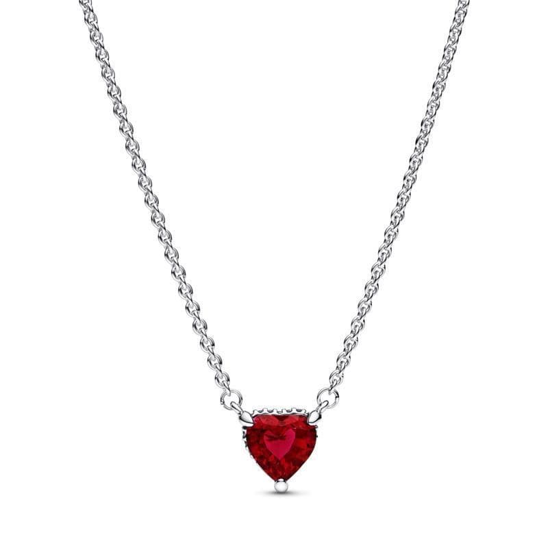 Pandora - Collana Cuore Rosso
