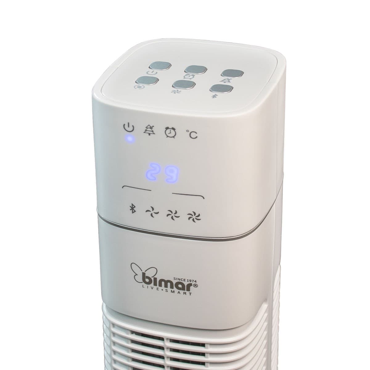 Bimar VC 119 Ventilatore ionizzante a colonna 120 cm con bluetooth speaker in Ventilatori a torre Aloiserw.com - Altomonte, commercioVirtuoso.it