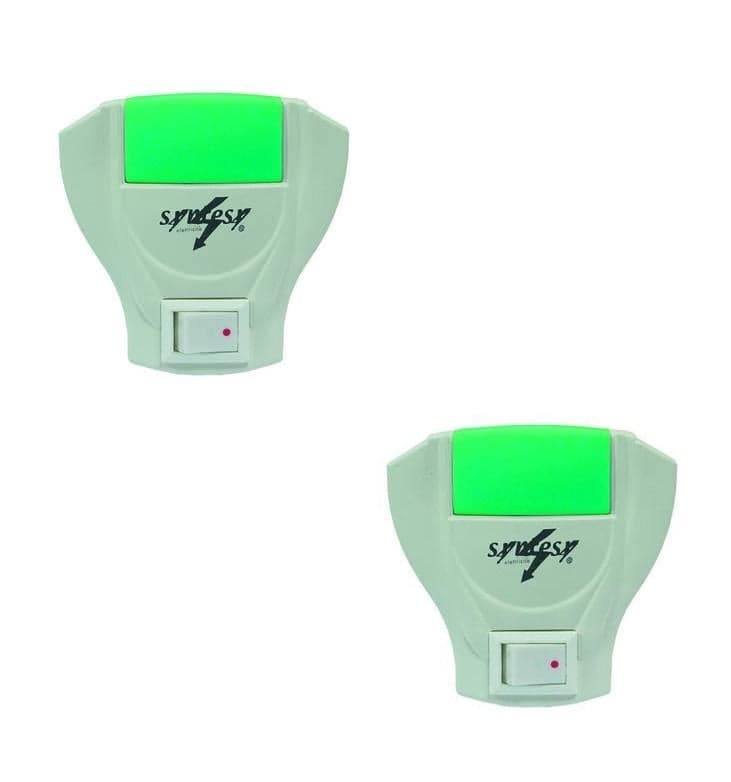 PUNTO LUCE NEON VERDE SEGNA PASSO NOTTURNO +INTERRUTTORE 0,5 WATT FER 74025 PZ 2 in prodotto EuroStore07 - Alatri, commercioVirtuoso.it