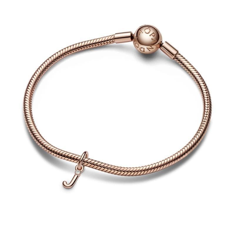 Pandora  Charm pendente Alfabeto con lettera j in Bead Charm Alba Gioielli - Casoria, commercioVirtuoso.it