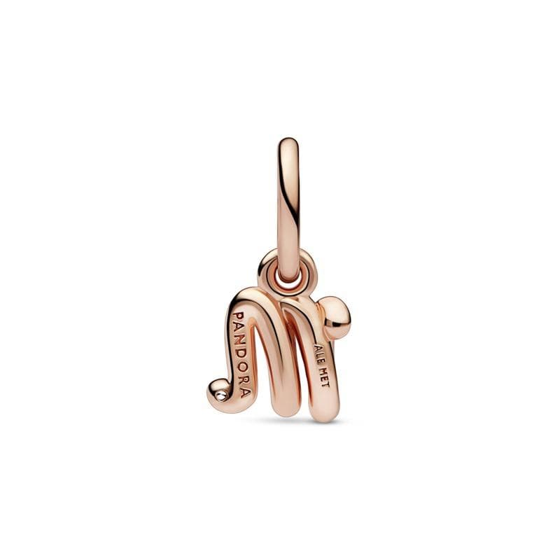 Pandora  Charm pendente Alfabeto con lettera m in Bead Charm Alba Gioielli - Casoria, commercioVirtuoso.it