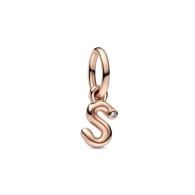 Pandora  Charm pendente Alfabeto con lettera s