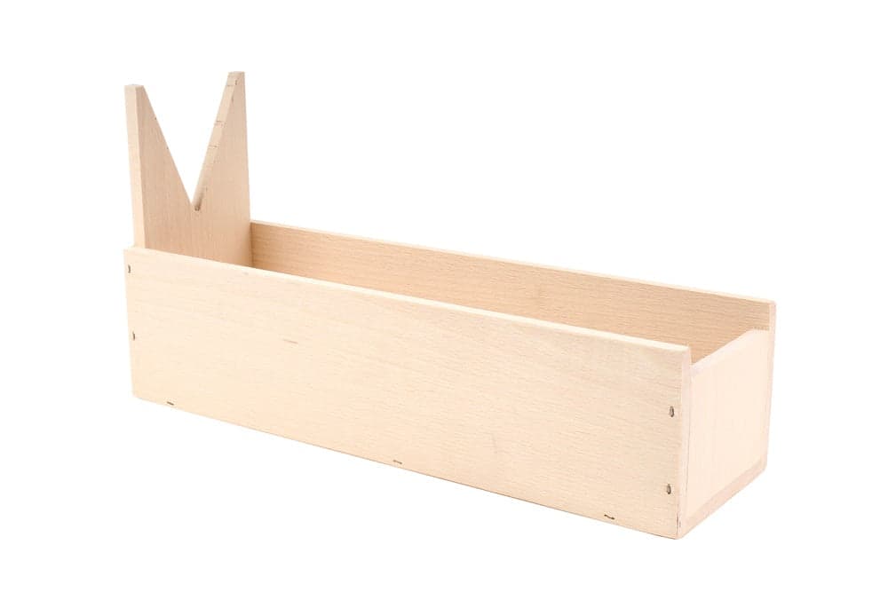 CASSETTA PORTA/PROSCIUTTO CM38X9X9 * IN LEGNO DI FAGGIO PR-00470101 in prodotto EuroStore07 - Alatri, commercioVirtuoso.it