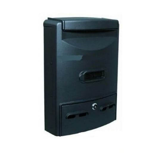 CASSETTA POSTALE IN ALLUMINIO PORTARIVISTE PER ESTERNI EUROPA NERA -FER 24600 in prodotto EuroStore07 - Alatri, commercioVirtuoso.it