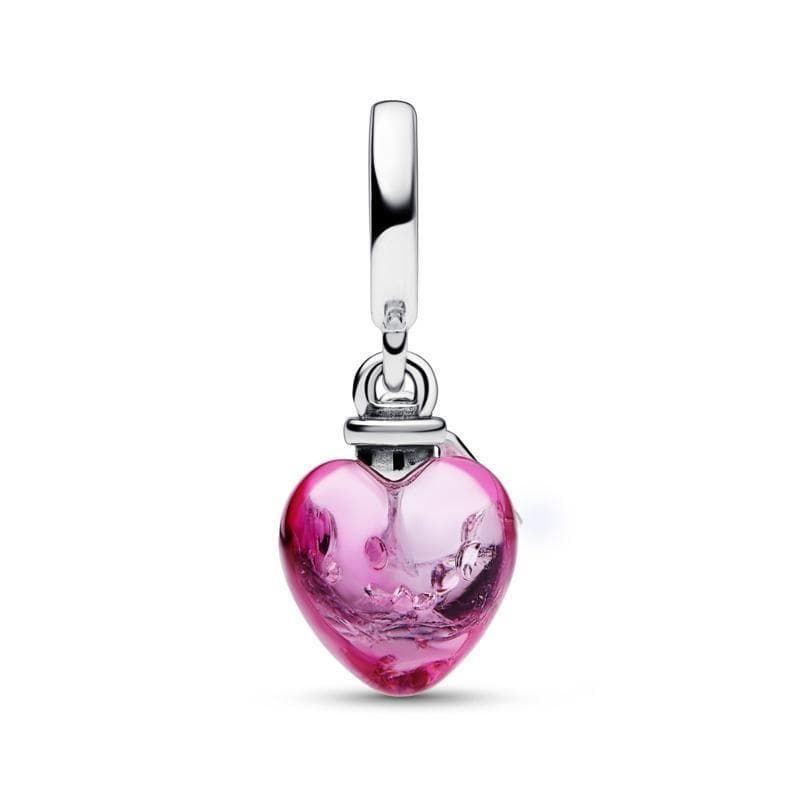 Pandora  Charm pendente Pendente Pozione Amore in Vetro di Murano in Bead Charm Alba Gioielli - Casoria, commercioVirtuoso.it