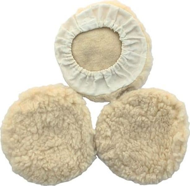 CUFFIE PER LUCIDARE IN LANA PER LUCIDATRICE SET 3 PZ UNIVERSALI - 14x23x1 in prodotto EuroStore07 - Alatri, commercioVirtuoso.it