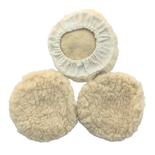 CUFFIE PER LUCIDARE IN LANA PER LUCIDATRICE SET 3 PZ UNIVERSALI - 14x23x1 in prodotto EuroStore07 - Alatri, commercioVirtuoso.it
