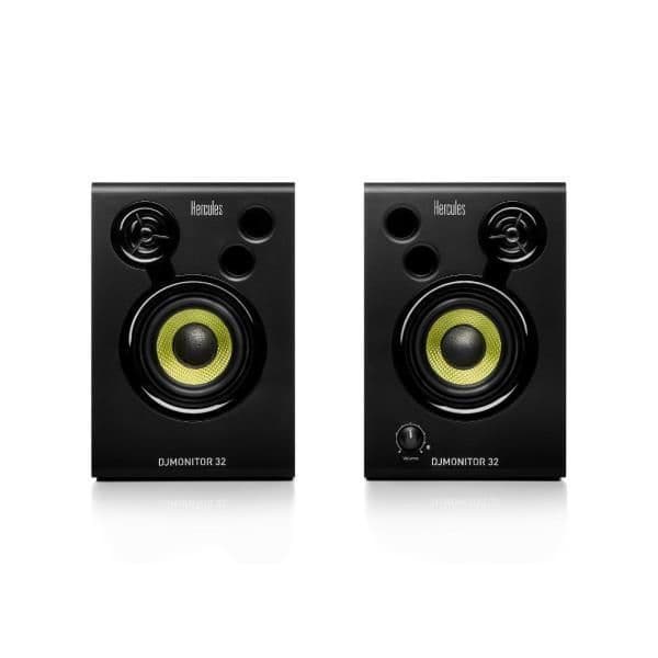 Coppia casse monitor hercules 4780885 djmonitor 32 black