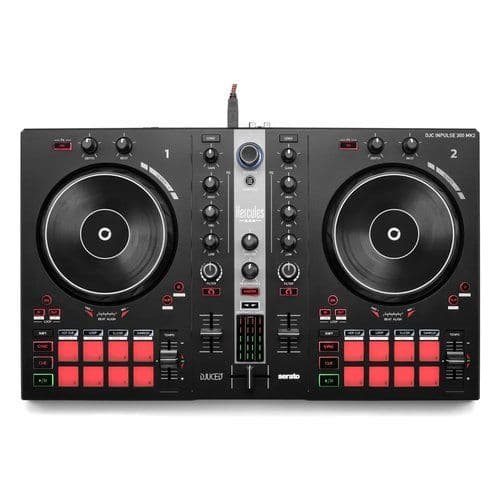 Controller disc jockey djcontrol inpulse 300 mk2 black 4780945 - 4780944