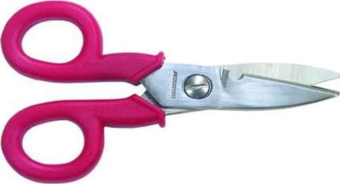 FORBICI PER ELETTRICISTA LAME DRITTE - manici isolati mm.145 - FER 60882 in prodotto EuroStore07 - Alatri, commercioVirtuoso.it