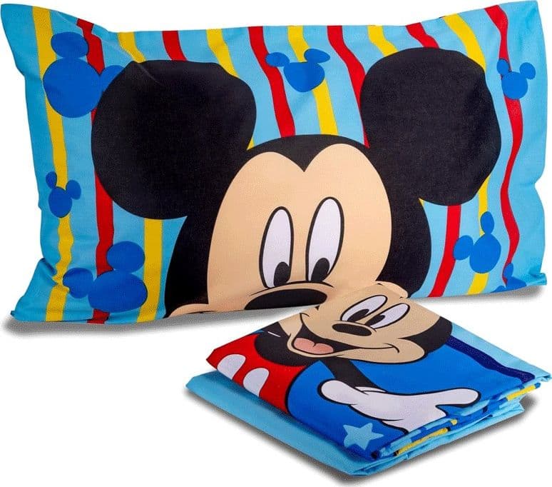 Lenzuola lettino singolo Topolino Disney in Set di lenzuola e federe Collezione Casa - Trebisacce, commercioVirtuoso.it