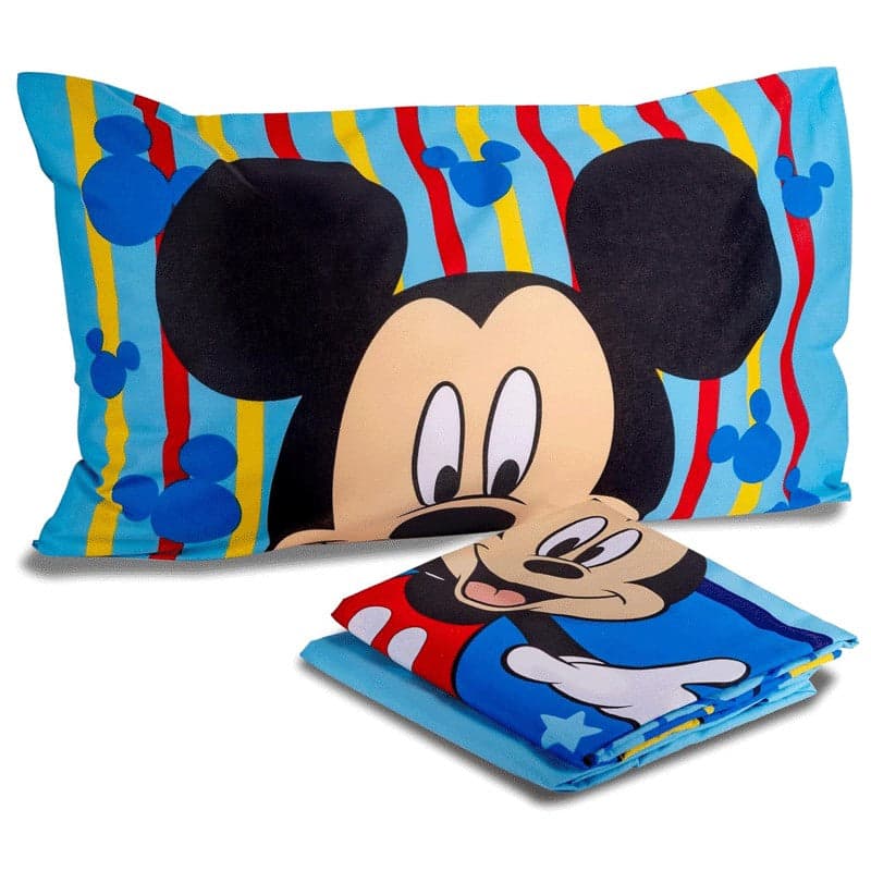 Lenzuola lettino singolo Topolino Disney in Set di lenzuola e federe Collezione Casa - Trebisacce, commercioVirtuoso.it