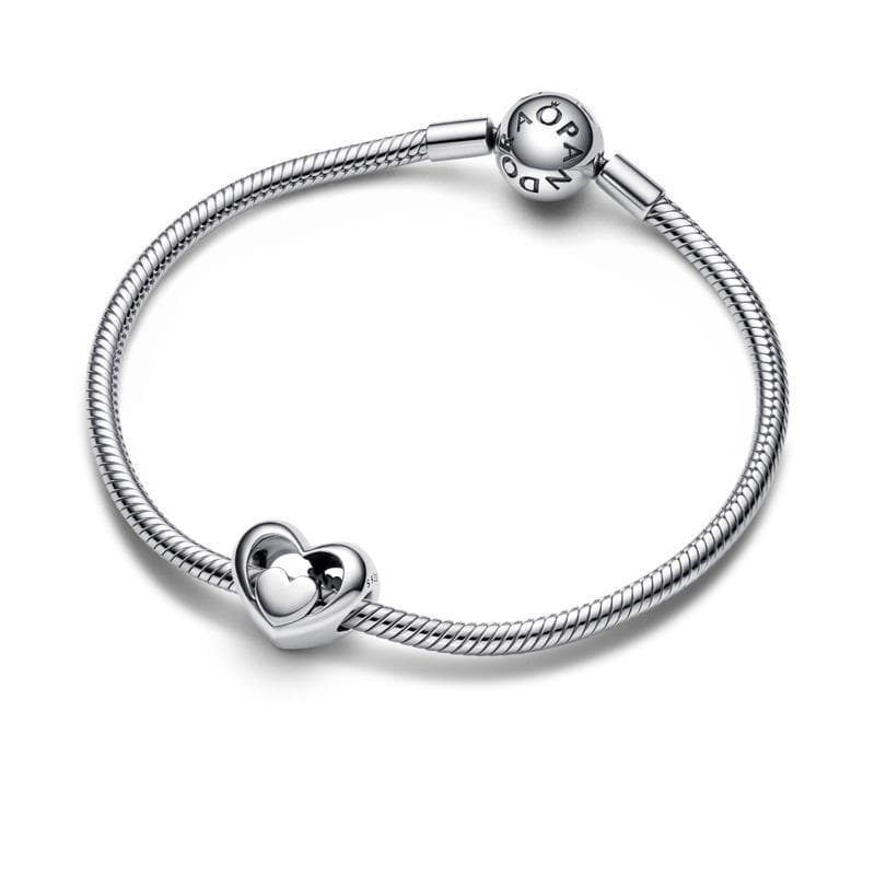 Pandora  Charm Cuore Openwork "Love starts from within“ in Bead Charm Alba Gioielli - Casoria, commercioVirtuoso.it