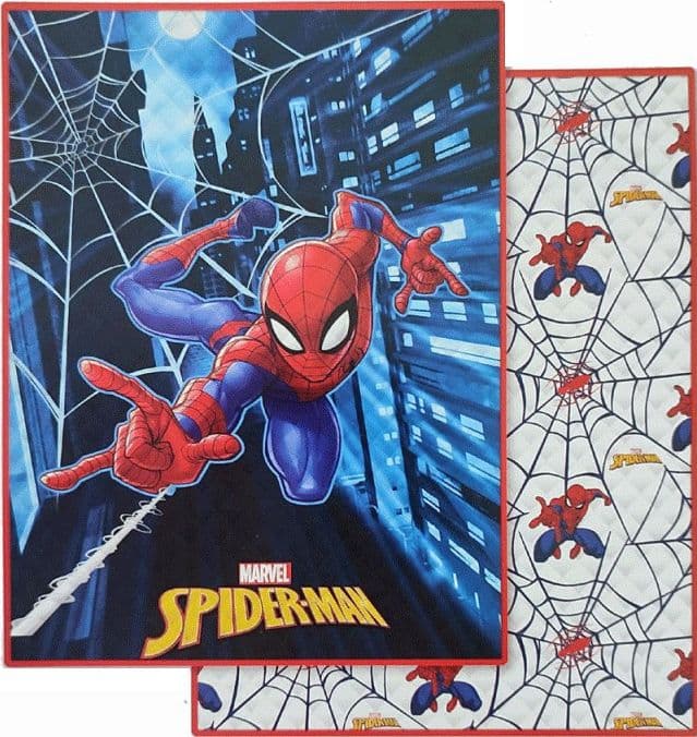 Copriletto trapuntato singolo Spiderman Novia