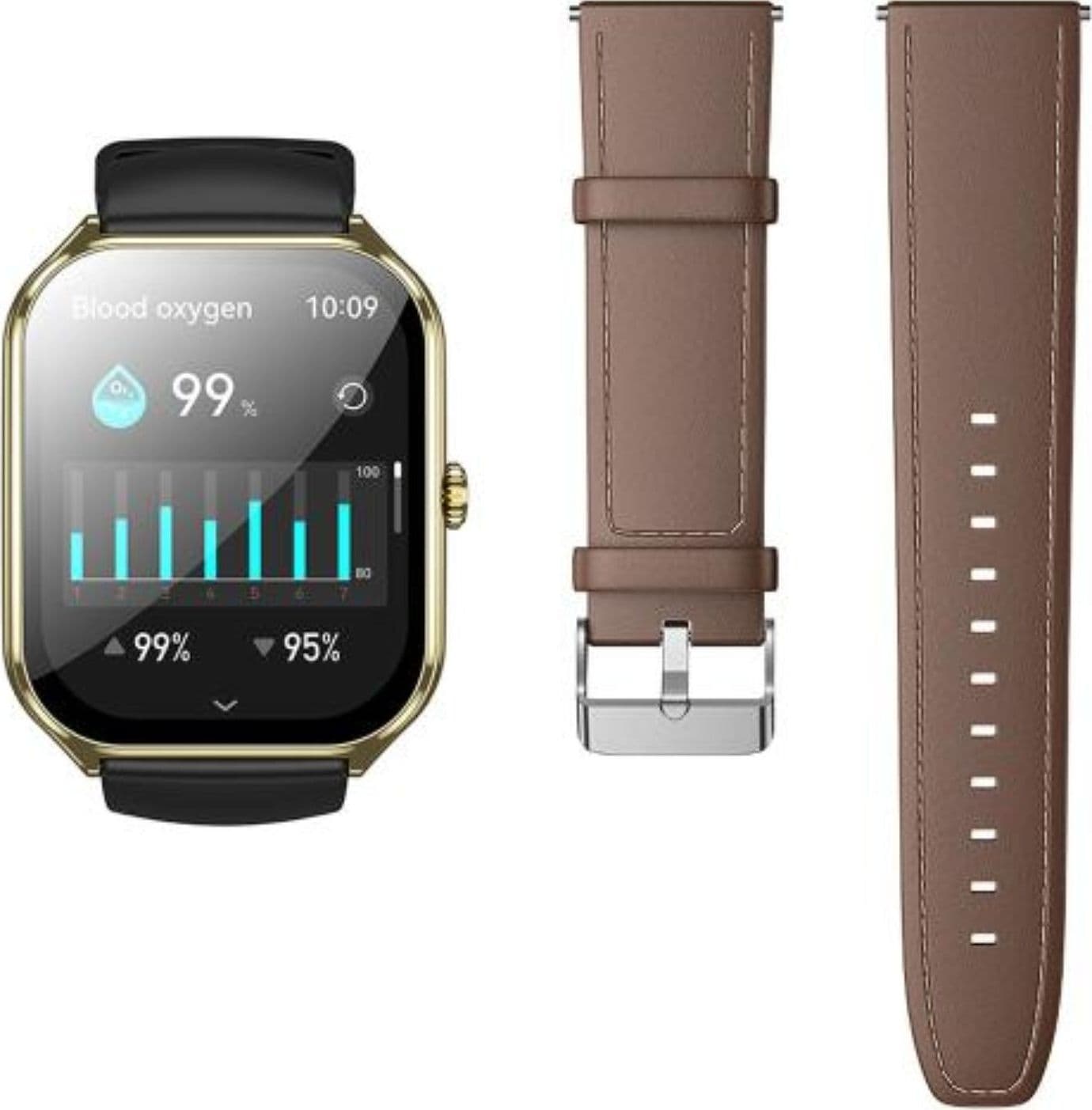 SMARTWATCH HOCO 1,96 CON FUNZIONE CHIAMATA Y28 ORO in Smartwatch Ecoprice.it - Avellino, commercioVirtuoso.it