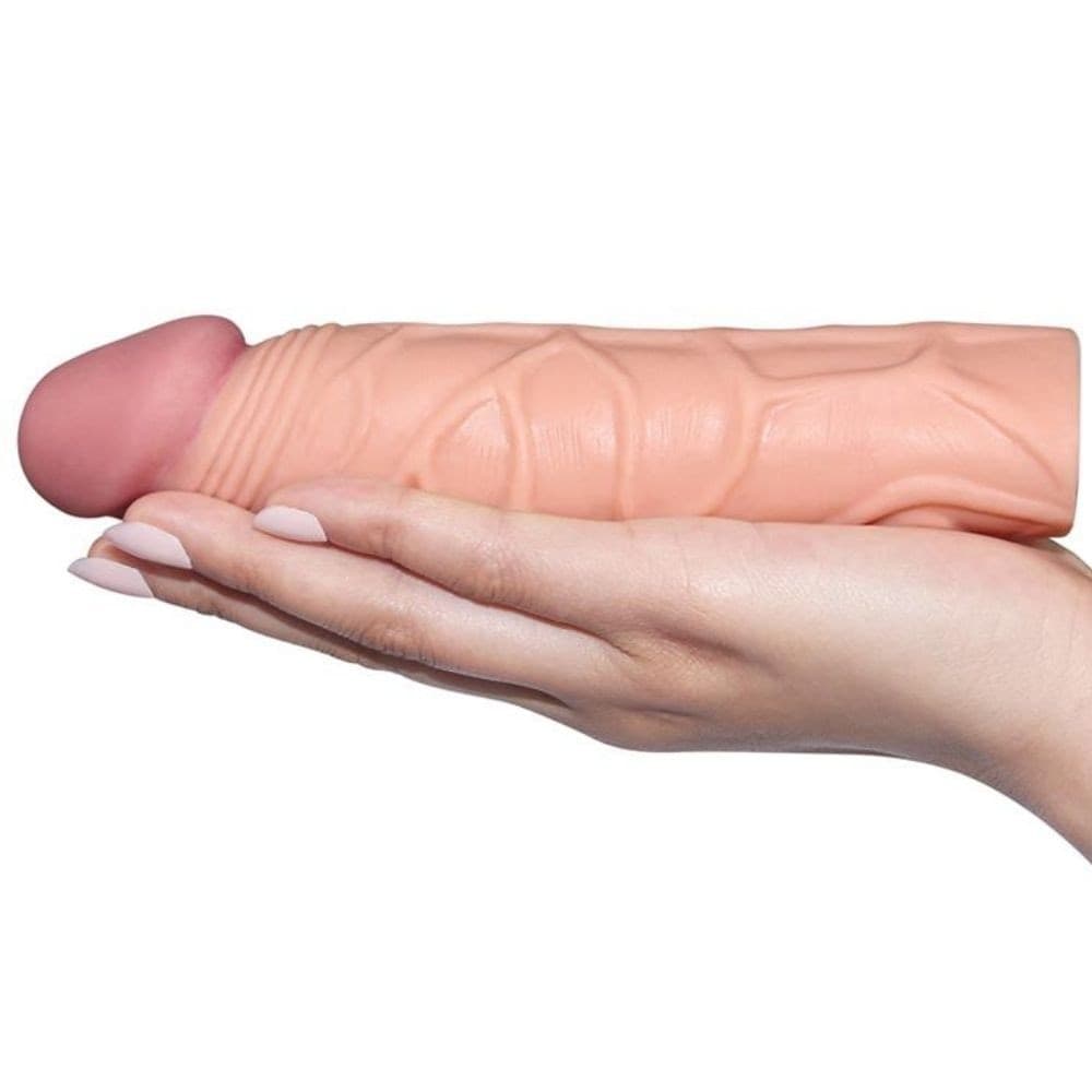 Guaina pene LIKETRUE SUPER REALISTIC PENIS EXTENSION SLEEVE