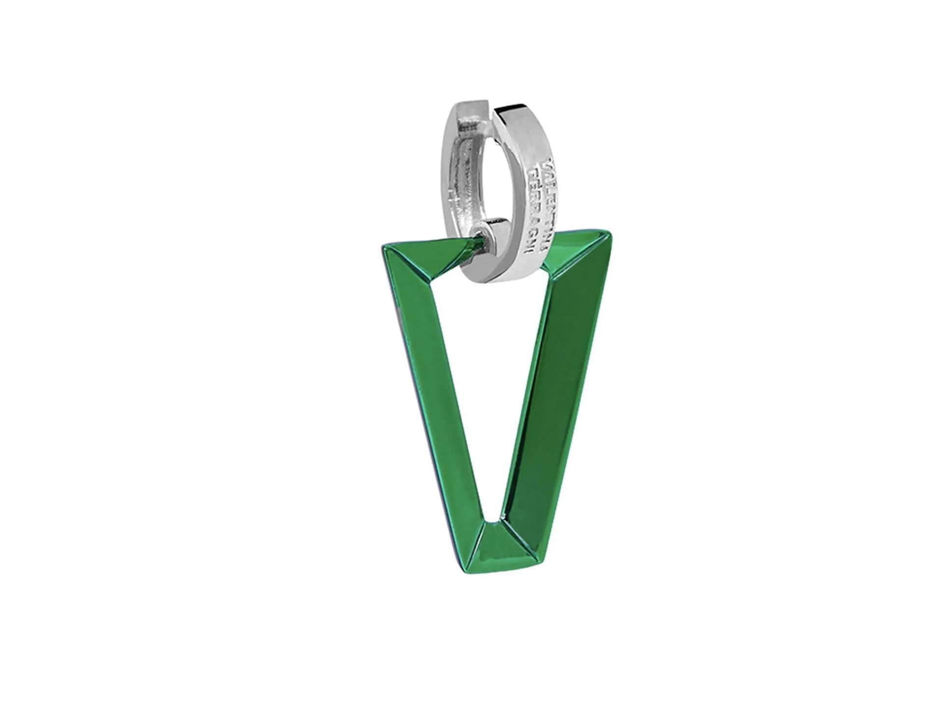 Valentina Ferragni - ORECCHINO UALI METALLIC GREEN in Orecchini Alba Gioielli - Casoria, commercioVirtuoso.it