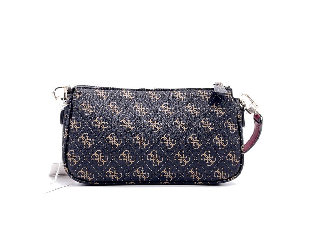 GUESS Borsa Tracolla Noelle Mini Doppia Brown in Borse a tracolla Calzature Durello - Agna, commercioVirtuoso.it
