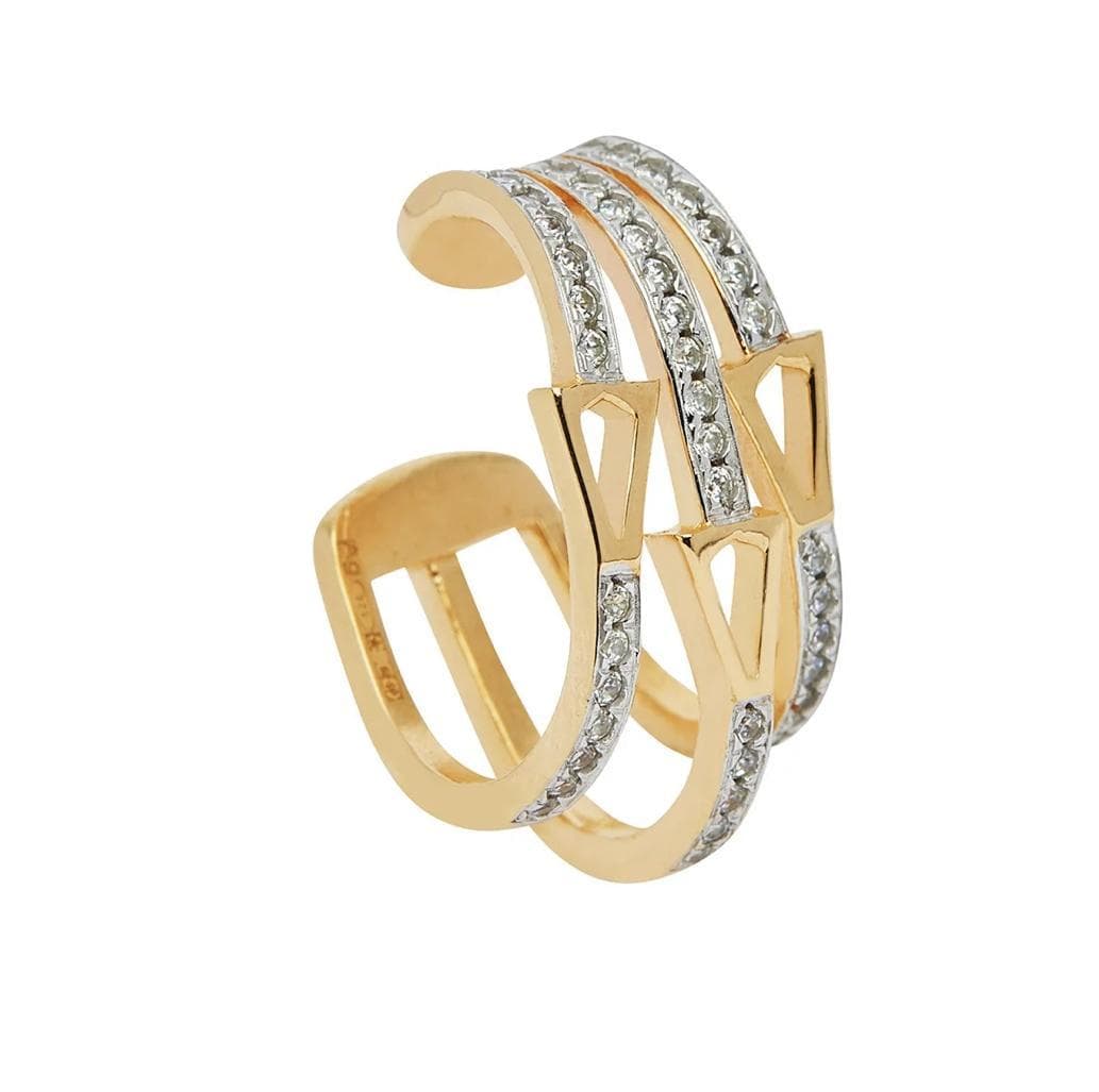 Valentina Ferragni - Orecchino earcuff  LILY in Orecchini Alba Gioielli - Casoria, commercioVirtuoso.it