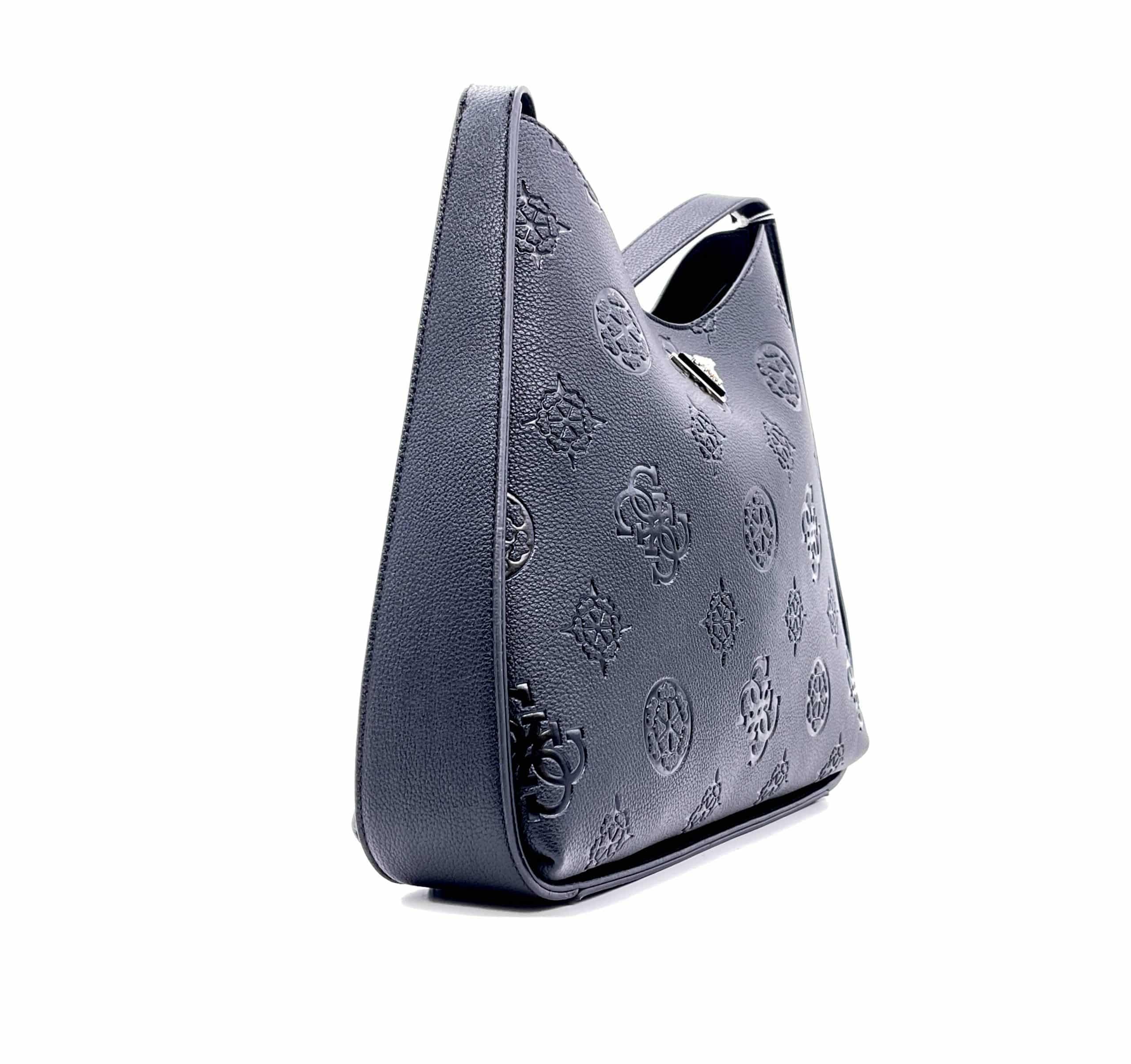 GUESS Borsa Keandra Black in Borse a tracolla Calzature Durello - Agna, commercioVirtuoso.it