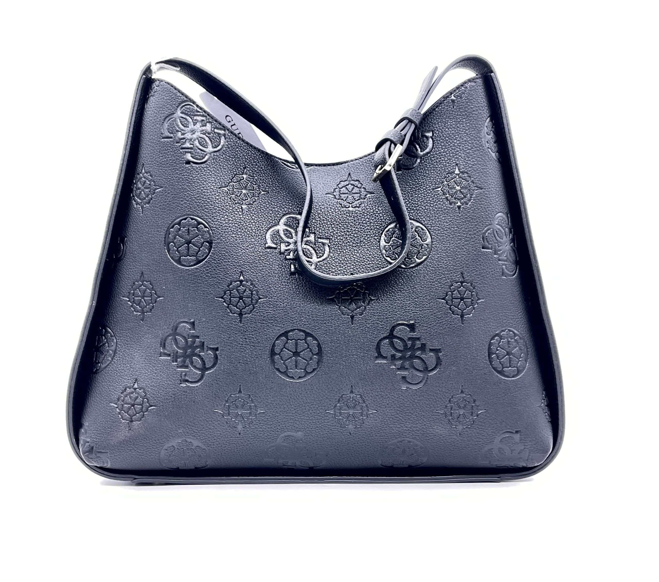 GUESS Borsa Keandra Black in Borse a tracolla Calzature Durello - Agna, commercioVirtuoso.it