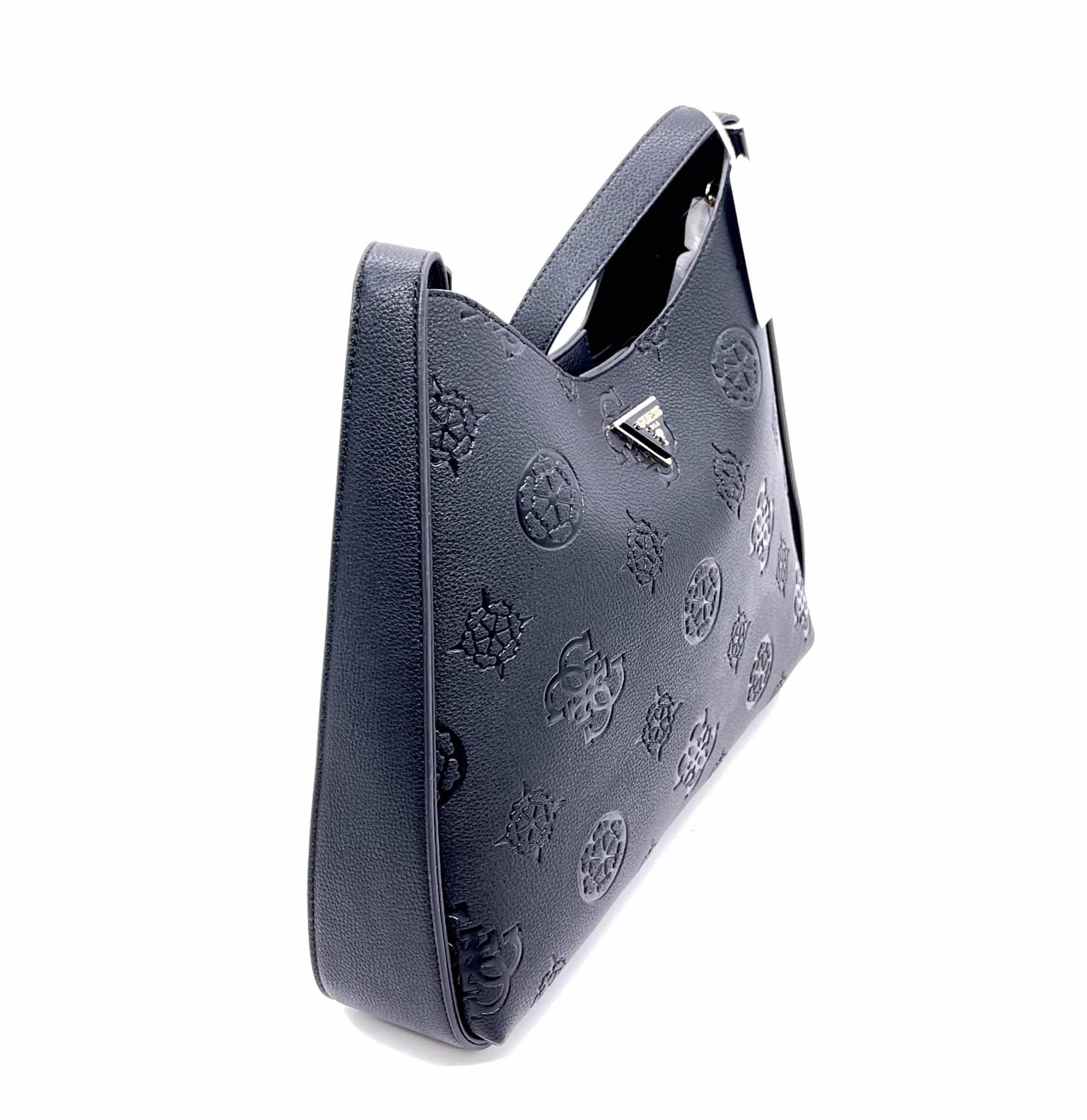 GUESS Borsa Keandra Black in Borse a tracolla Calzature Durello - Agna, commercioVirtuoso.it