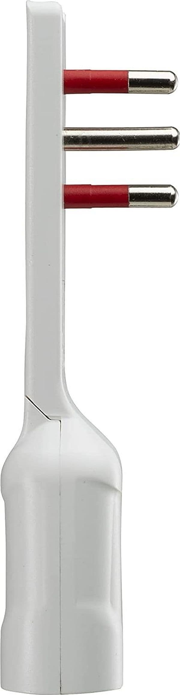 Rosi adattatore extra flat bianco con spina da 16A e bipresa da 2P+T 16A 250V in Multiprese Aloiserw.com - Altomonte, commercioVirtuoso.it