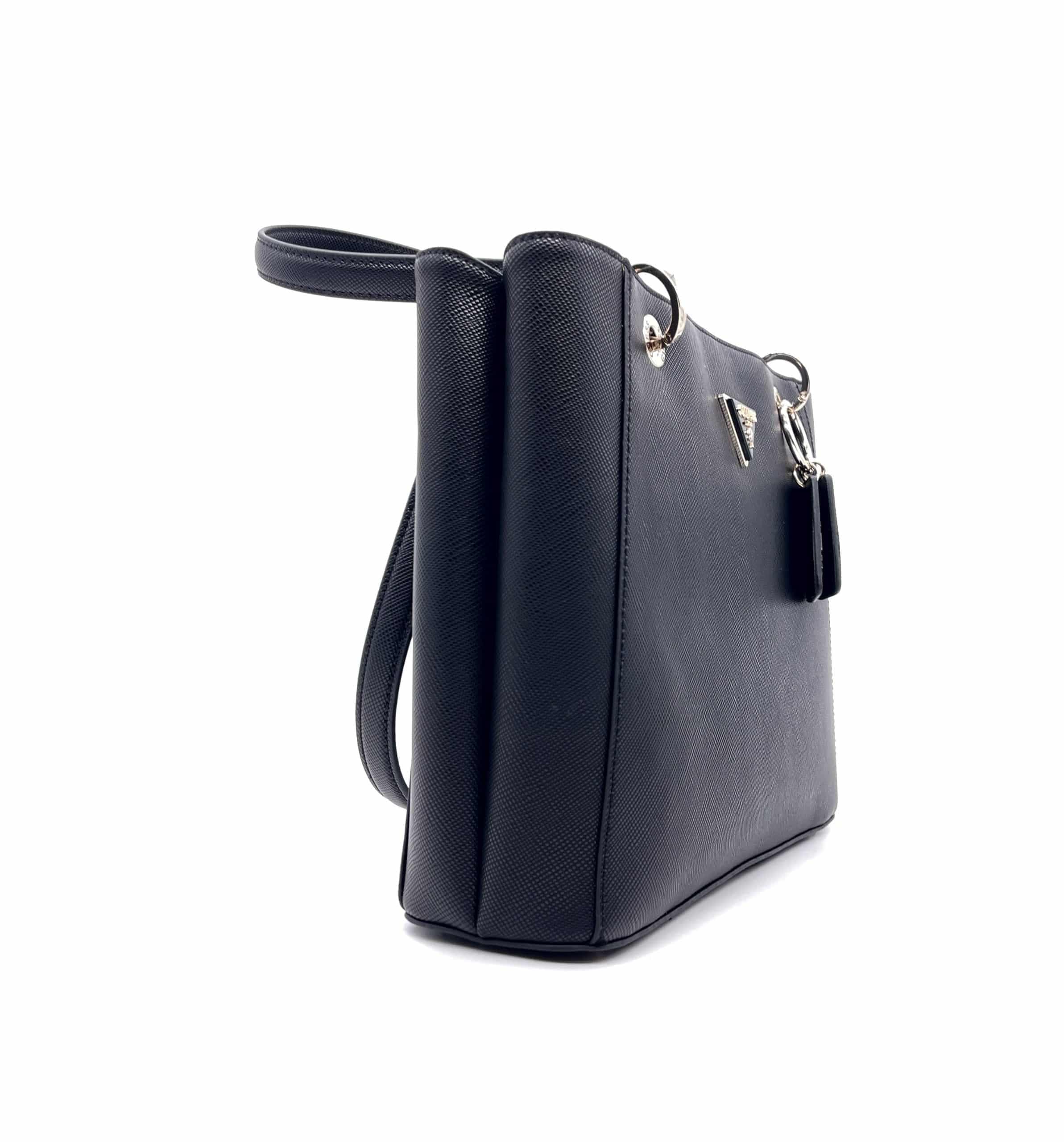 GUESS Borsa Donna Noelle Grande Black in Borse a spalla Calzature Durello - Agna, commercioVirtuoso.it