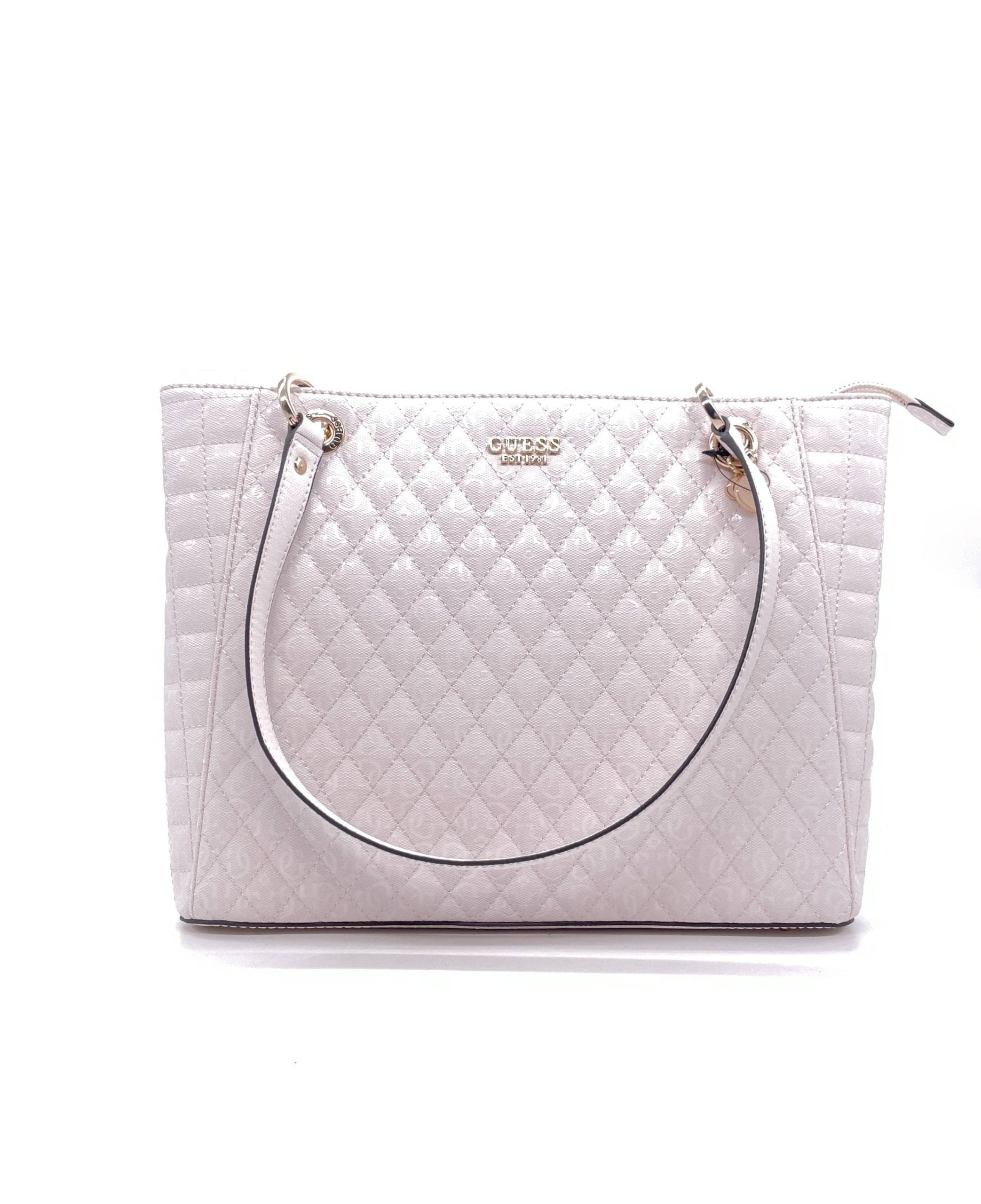 GUESS Borsa Yarmilla White in Borse a tracolla Calzature Durello - Agna, commercioVirtuoso.it