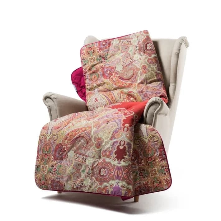 Scaldotto Kashmir ! Caleffi Plaid in Cotone Pettinato 130x170 Calore e Stile in Plaid Anastasi - Marsala, commercioVirtuoso.it