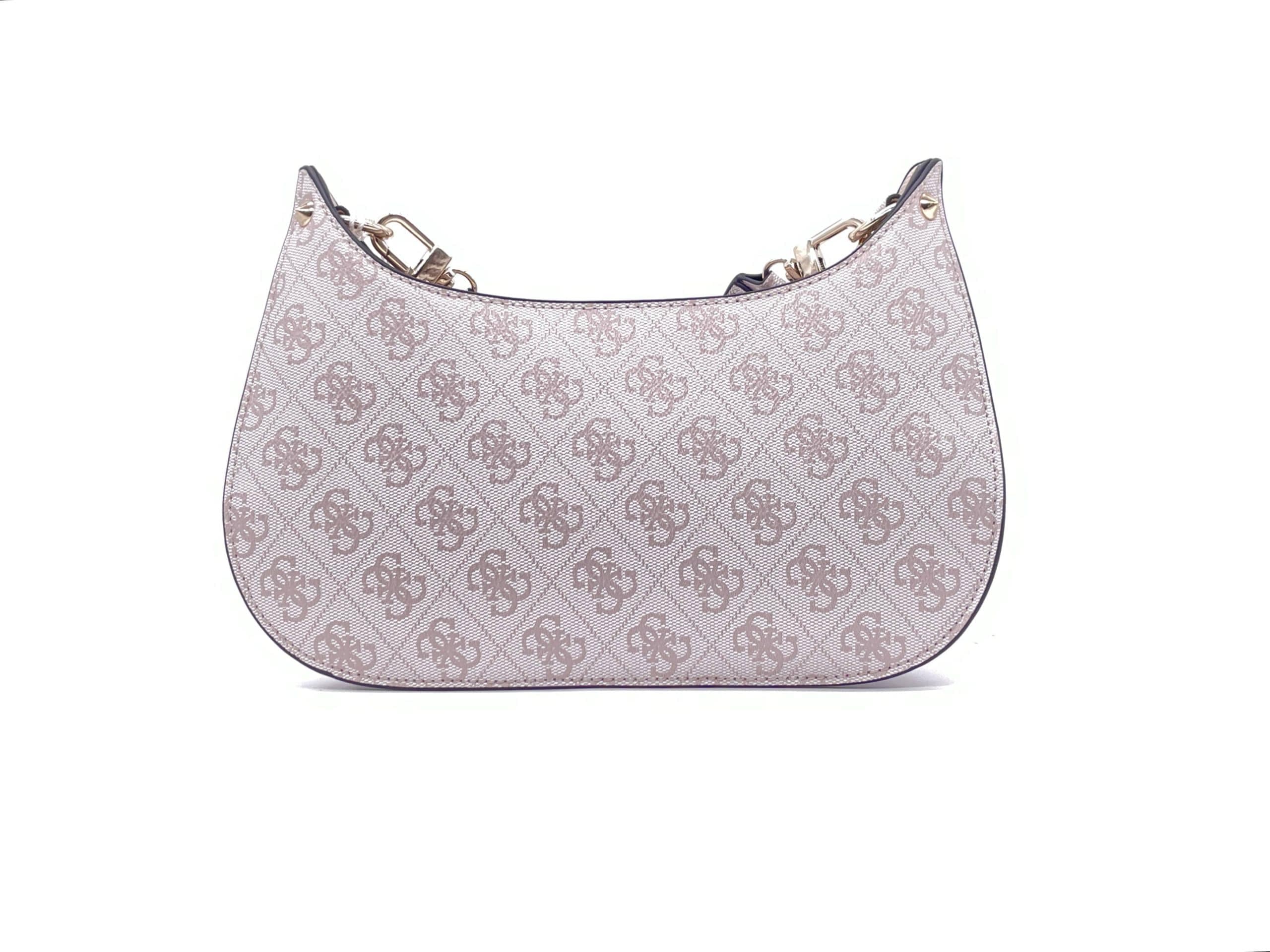 GUESS Borsa Meridian Mini Rosa Antico Loggata in Borse a tracolla Calzature Durello - Agna, commercioVirtuoso.it