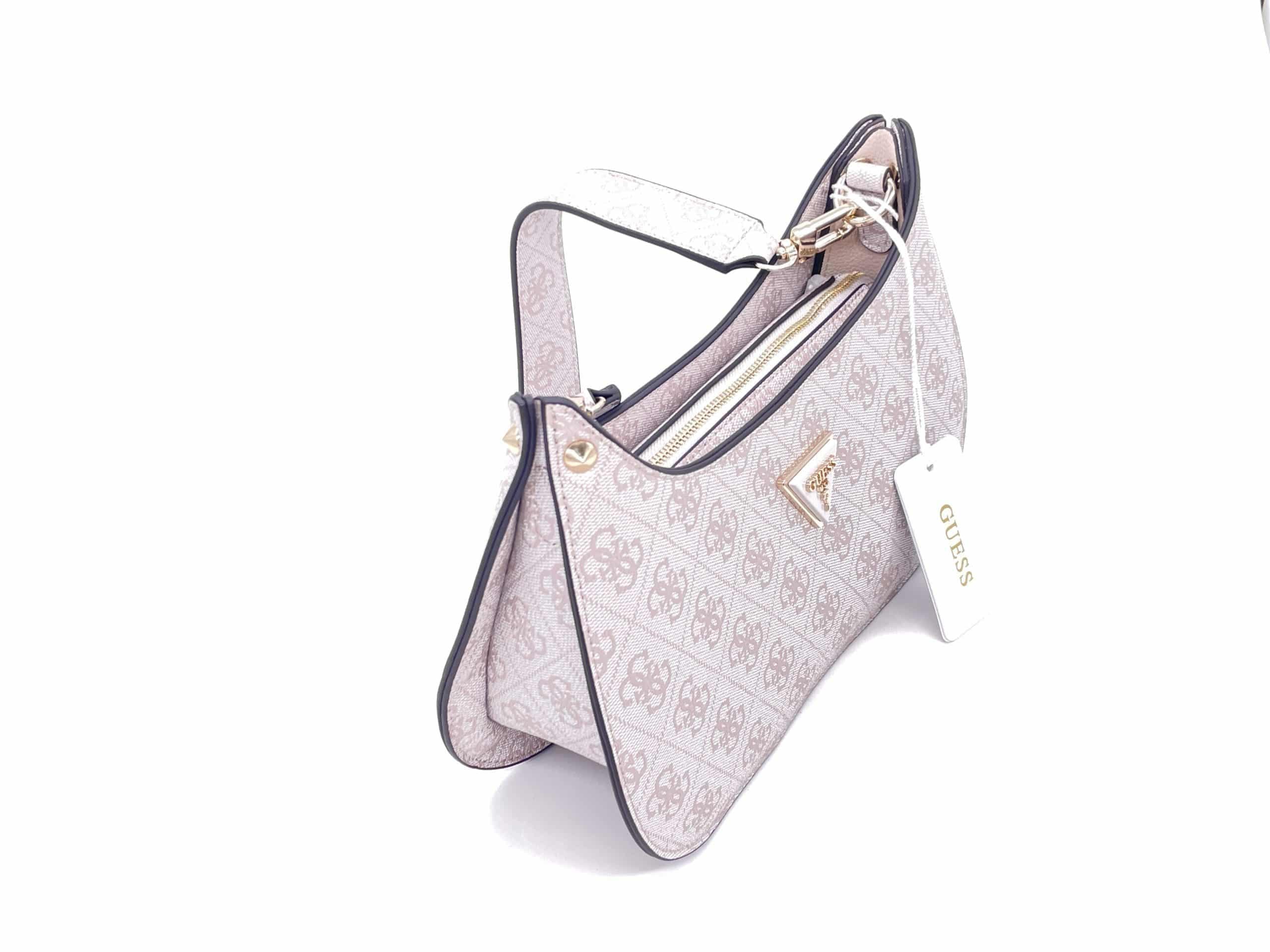 GUESS Borsa Meridian Mini Rosa Antico Loggata in Borse a tracolla Calzature Durello - Agna, commercioVirtuoso.it
