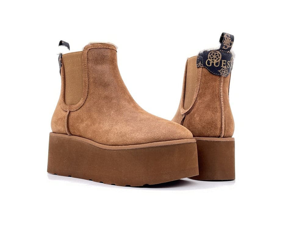 GUESS Stivaletto Brown in Stivali Calzature Durello - Agna, commercioVirtuoso.it