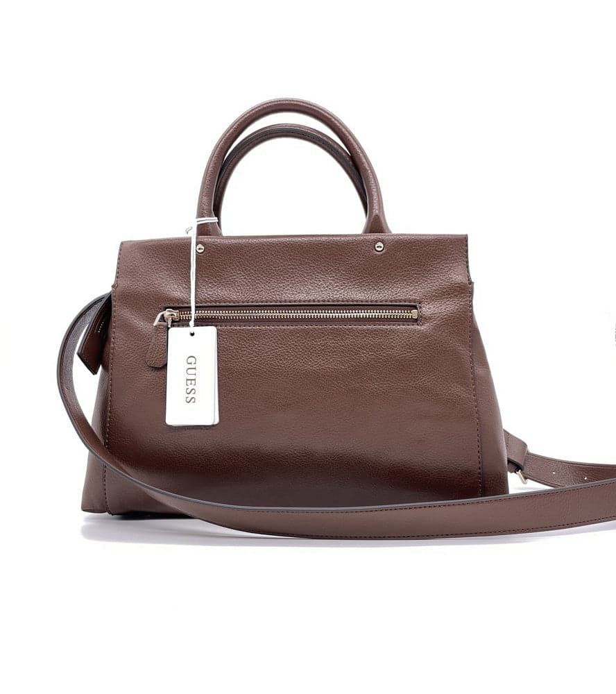 GUESS Borsa a mano con tracolla Levia Chocolate in Borse a tracolla Calzature Durello - Agna, commercioVirtuoso.it