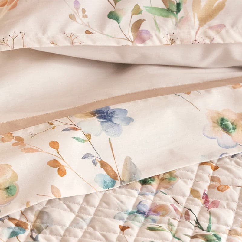 Lenzuola matrimoniali Flores Biancoperla in Set di lenzuola e federe Collezione Casa - Trebisacce, commercioVirtuoso.it