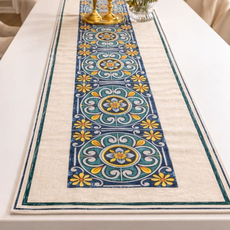 Runner da tavola Noto Botticelli Home in Runner Collezione Casa - Trebisacce, commercioVirtuoso.it