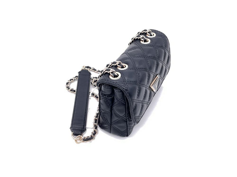 GUESS Tracollina donna Giully Mini Black in Borse a tracolla Calzature Durello - Agna, commercioVirtuoso.it