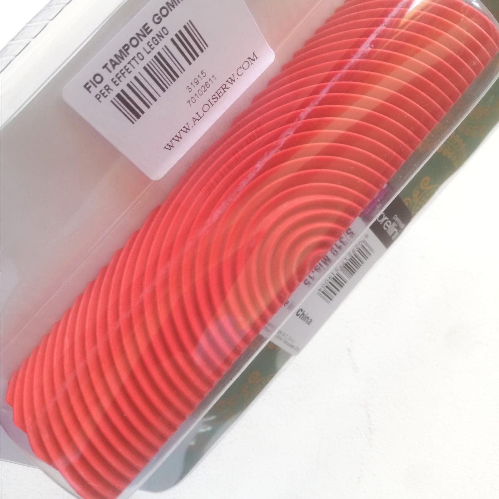 Fiorellini tampone in gomma da 10cm - 4" per effetto legno in Vernice Aloiserw.com - Altomonte, commercioVirtuoso.it