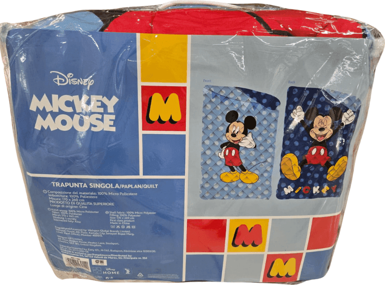 Trapunta Topolino Disney letto singolo in Trapunte e copriletti Collezione Casa - Trebisacce, commercioVirtuoso.it