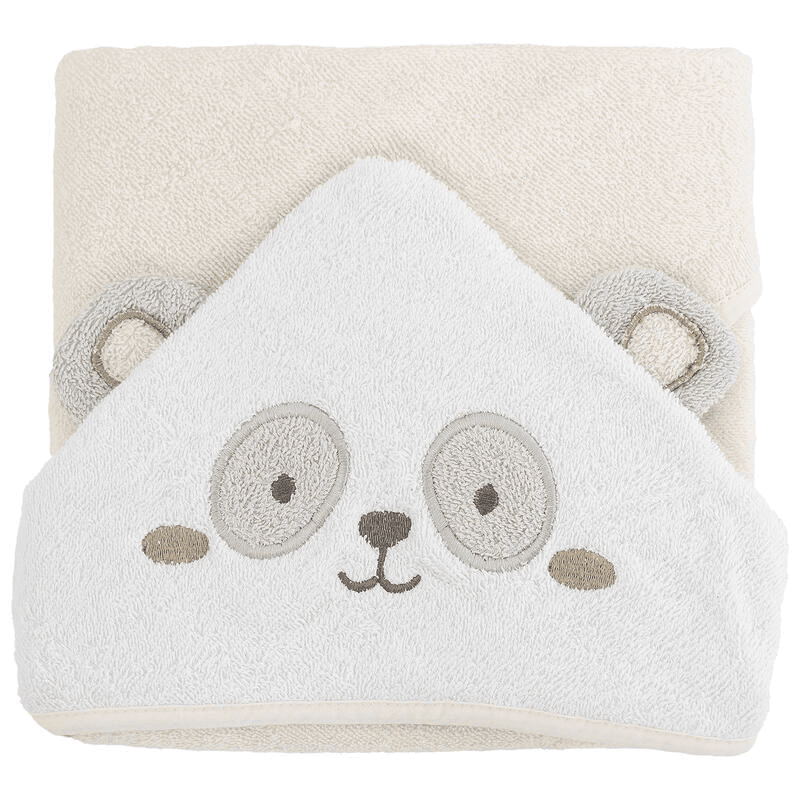 Accappatoio neonato in spugna triangolo Panda in Asciugamani da bagno e con cappuccio Collezione Casa - Trebisacce, commercioVirtuoso.it