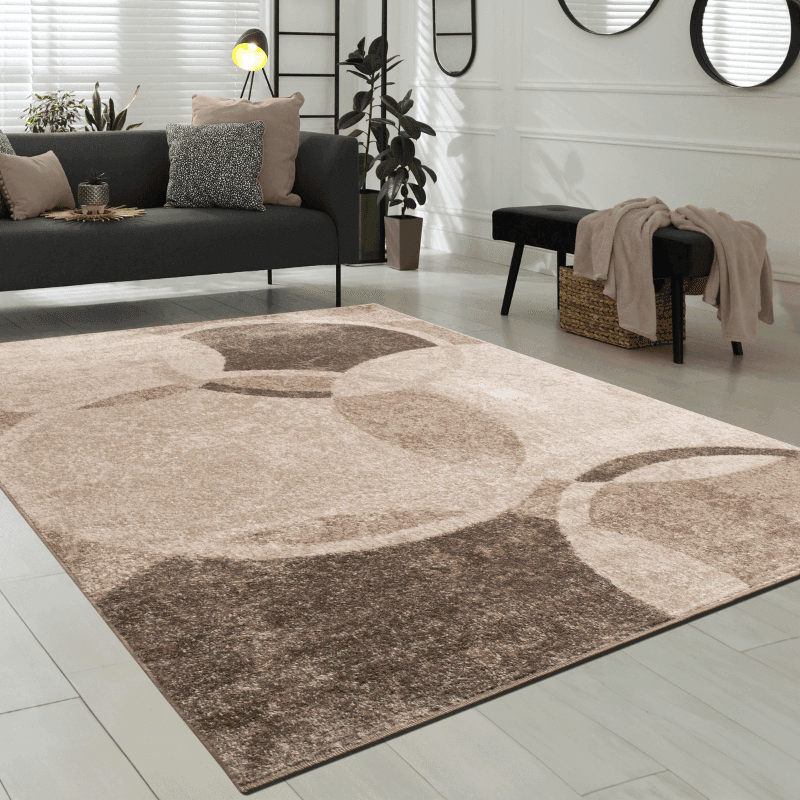 Tappeto Arredo Moderno Varie Misure Cerchi in Tappeti Collezione Casa - Trebisacce, commercioVirtuoso.it