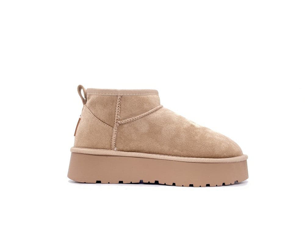 XTI Stivaletto donna platform beige in Stivali Calzature Durello - Agna, commercioVirtuoso.it