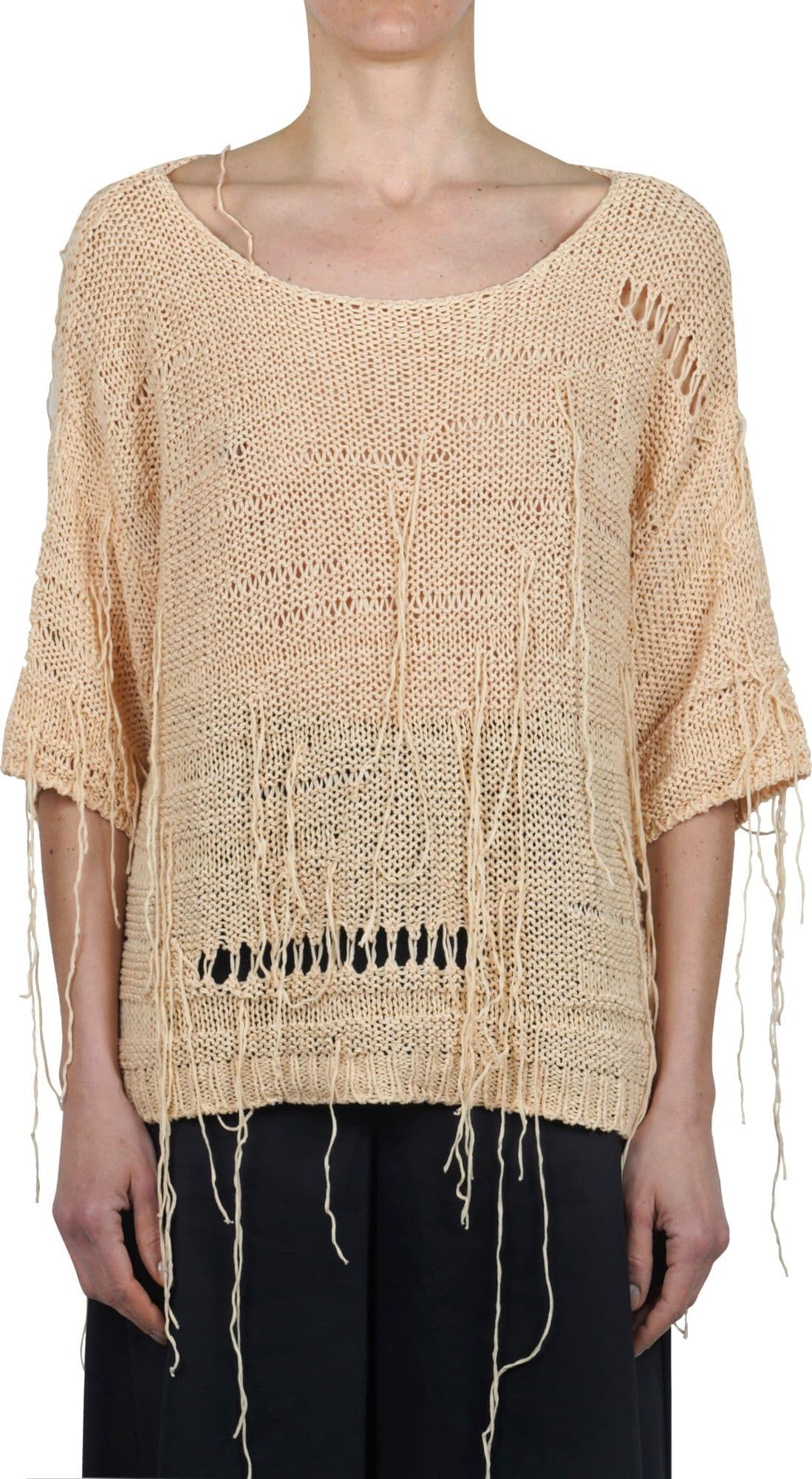 ROBERTO COLLINA Roberto Collina - Maglia - 450005 - Cipria da donna in T-shirt Drestige - Casamassima, commercioVirtuoso.it