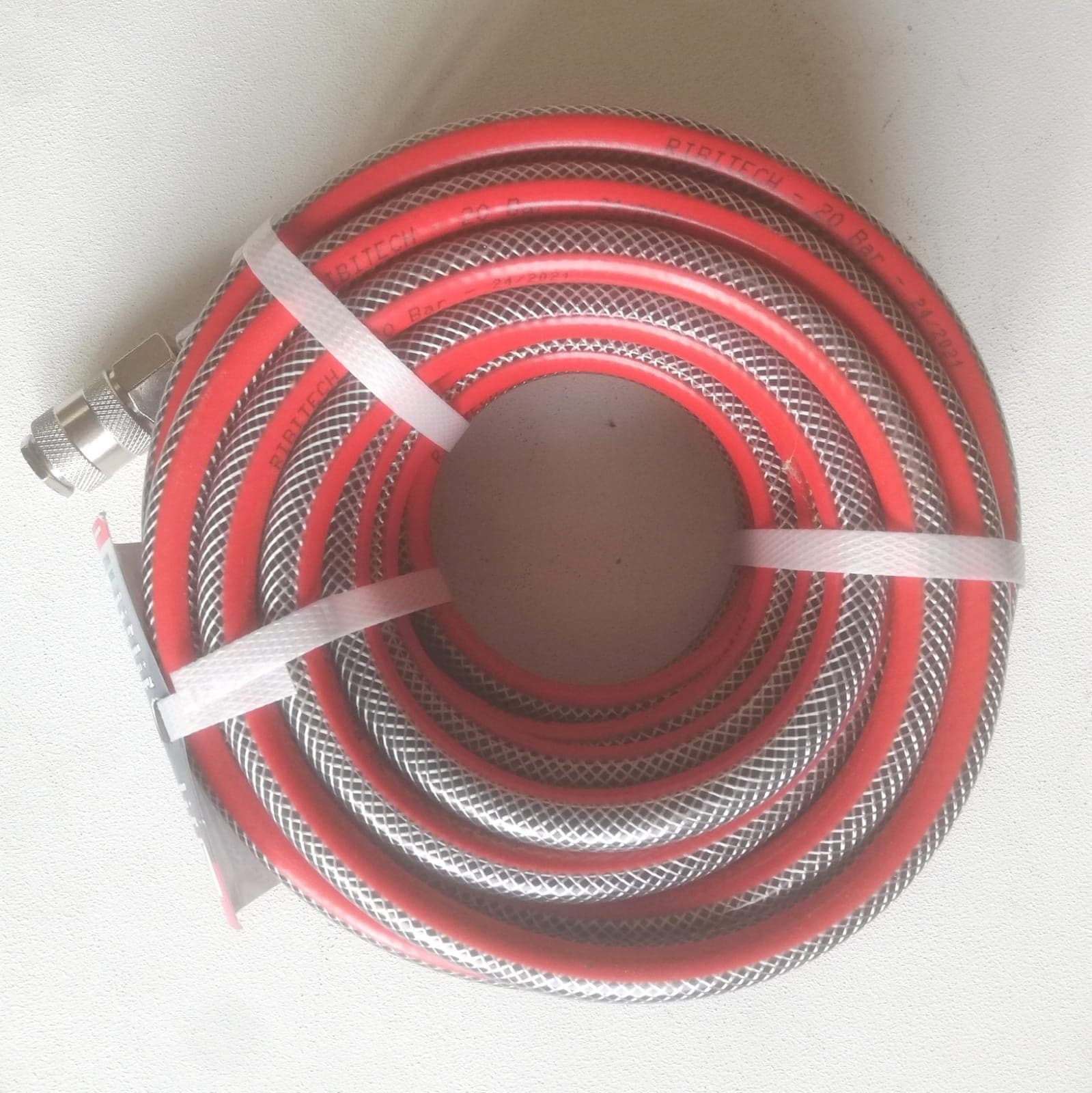 Tubo retinato da 10mt per aria compressa con attacchi rapidi in Tubi per aria compressa Aloiserw.com - Altomonte, commercioVirtuoso.it